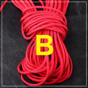 Macrame Cord - 1.8mm Red